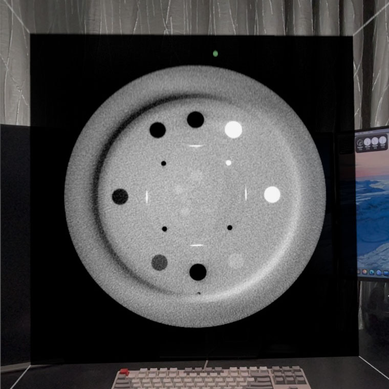 CatPhan504-CTP404 phantom slice